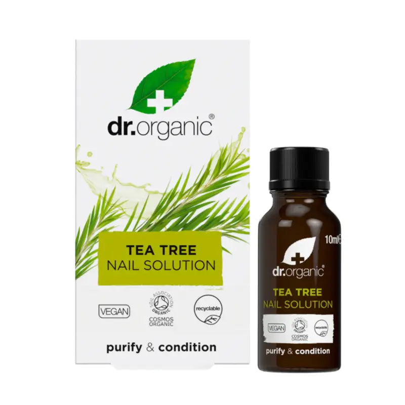 Dr.Organic Solution pour les ongles à l'arbre à thé, 10 ml