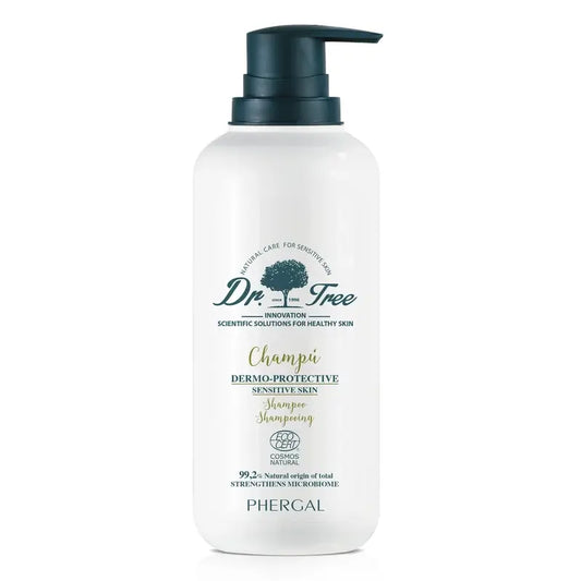 Tree Natural Shampooing dermo-protecteur pour cuir chevelu sensible 400 ml