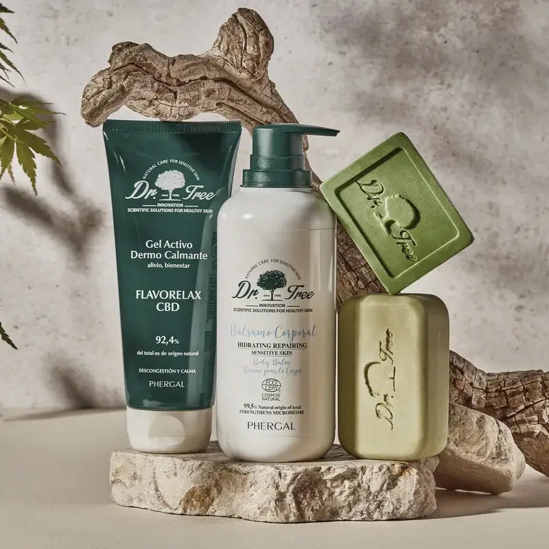 Tree Natural Shampooing solide hydratant pour cuir chevelu sensible