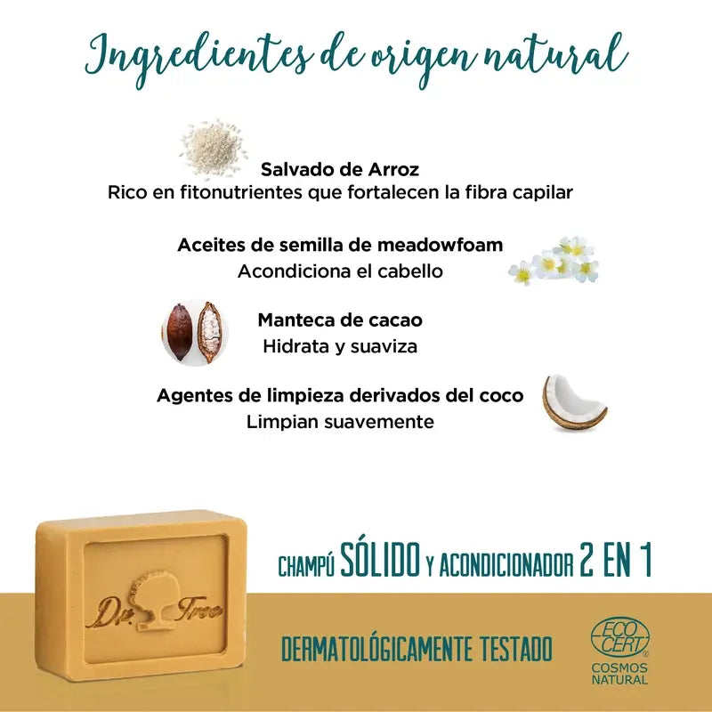 Dr. Tree Eco Revitalising Solid Shampooing for Sensitive Scalps (Shampooing solide revitalisant pour les peaux sensibles)