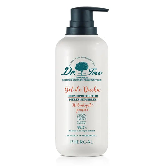  Tree Natural Gel Douche Pamplemousse Hydratant Peau Sensible 500Ml