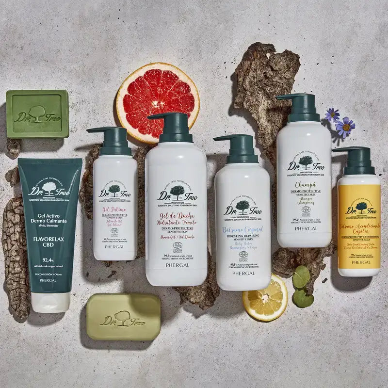 Tree Natural Gel Douche Purifiant au Romarin Peau Sensible 500Ml