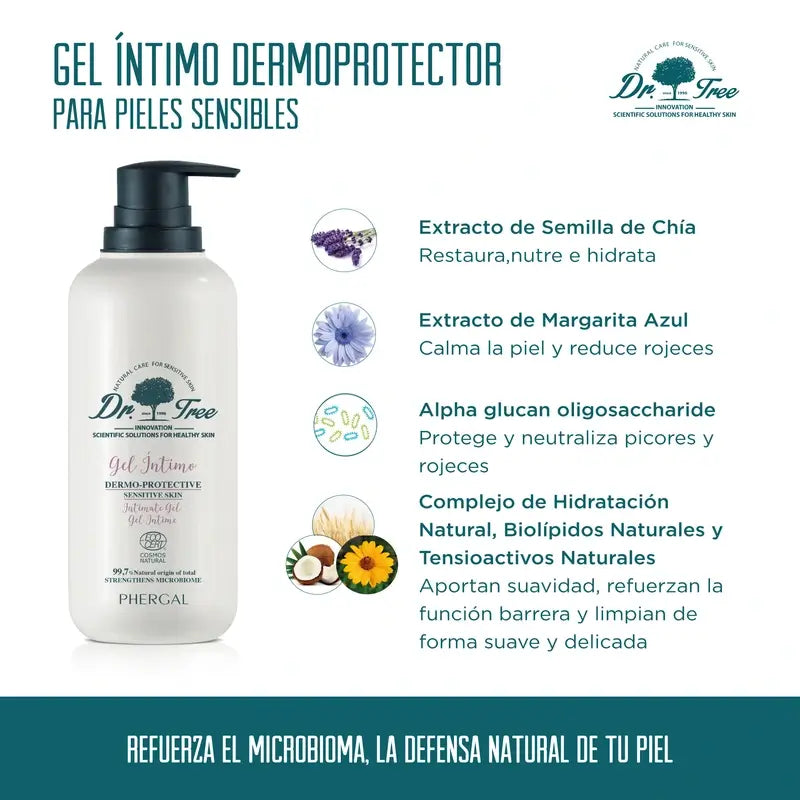 Tree Natural Intimate Gel Sensitive Skin 400ml