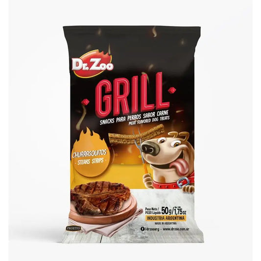 Dr ZOO Dog Grill Churrasquitos 24X50Gr