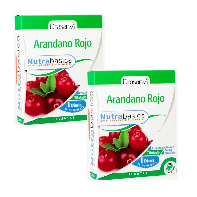 Drasanvi Cranberry Nutrabasicos , 2X30 Capsules