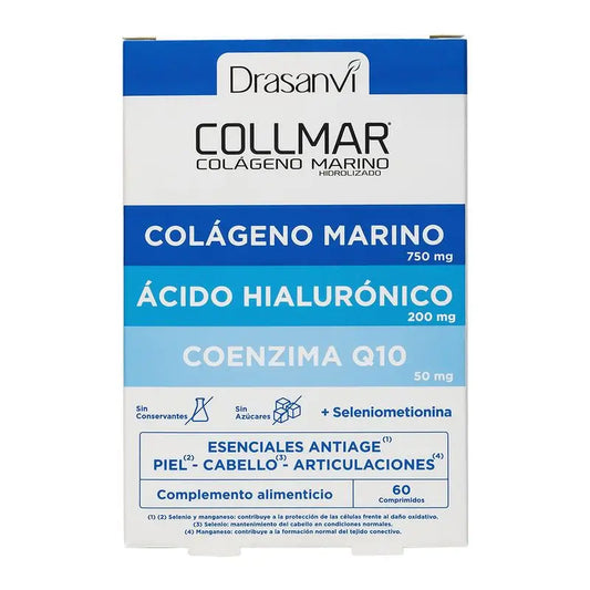 Drasanvi Hair, Skin & Nails Collmar Essential Antiage, 60 tablets