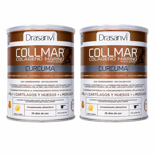 Drasanvi Collmar Magnésium Curcuma Lemon Pack 2 x 300 grammes