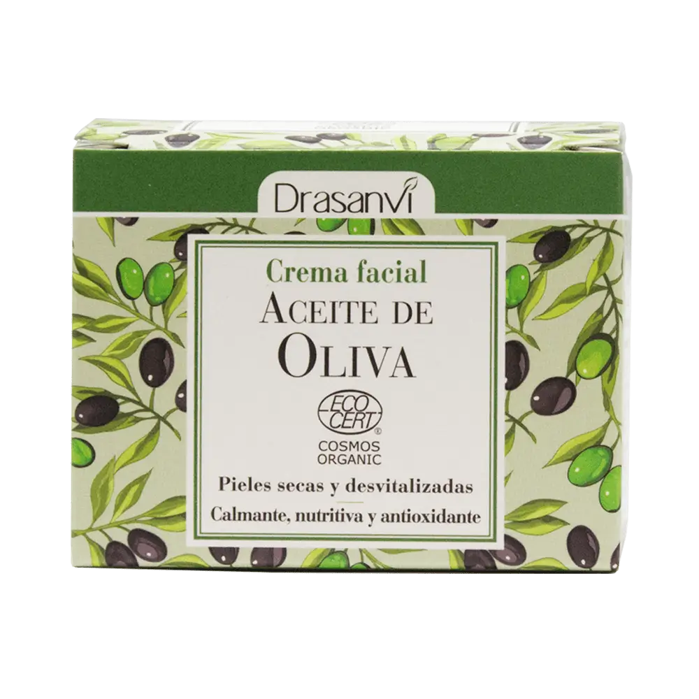 Drasanvi Facial Cream Olive Oil Ecocert Bio , 50 ml