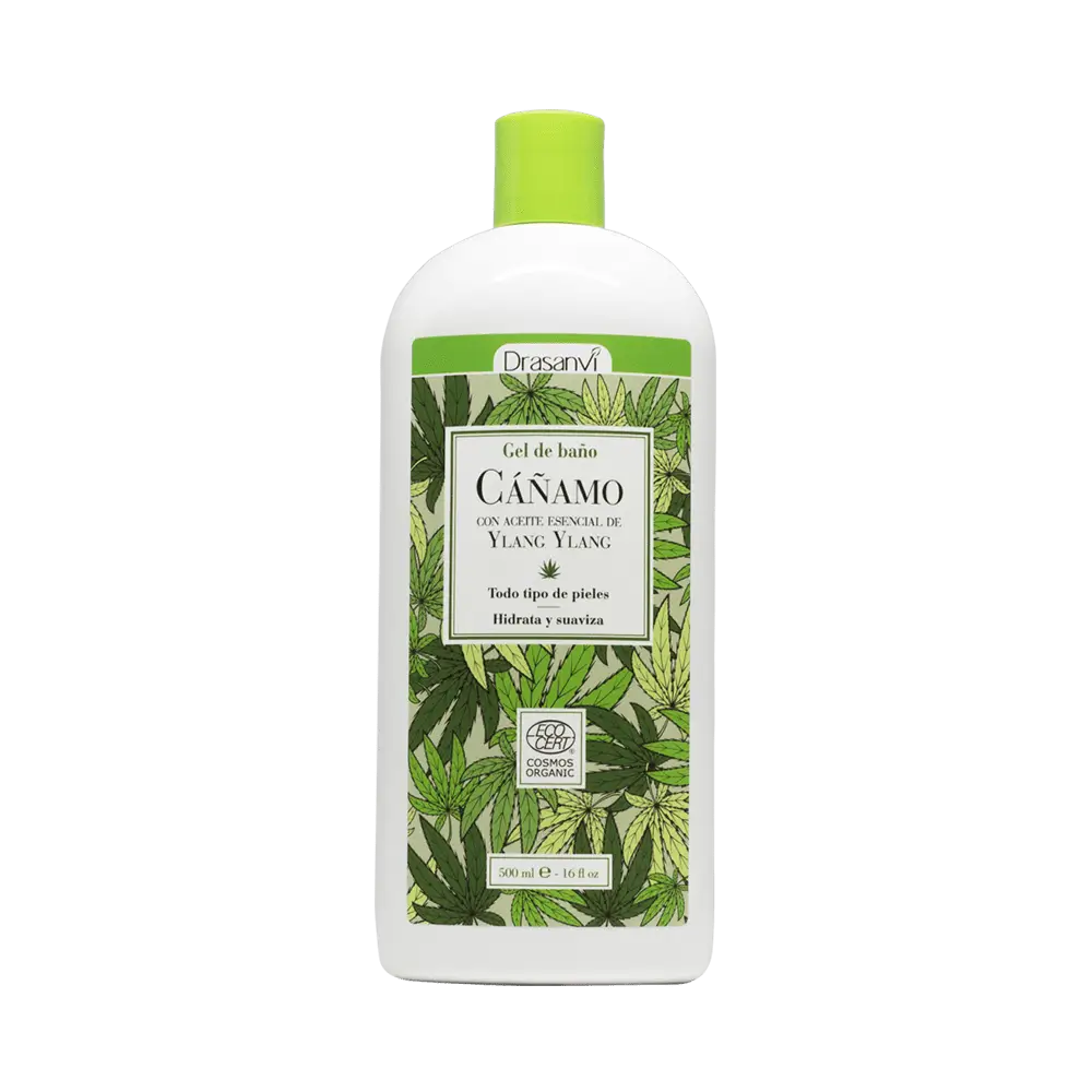 Drasanvi Hemp Bath Gel Ecocert Bio , 500 ml