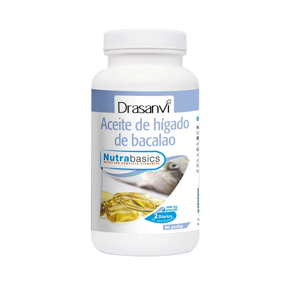 Drasanvi Higado Bacalao Botenutrabasicos , 90 perlas