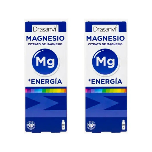 Drasanvi Citrate Minéral Magnésium Liquide, 2X250 Ml