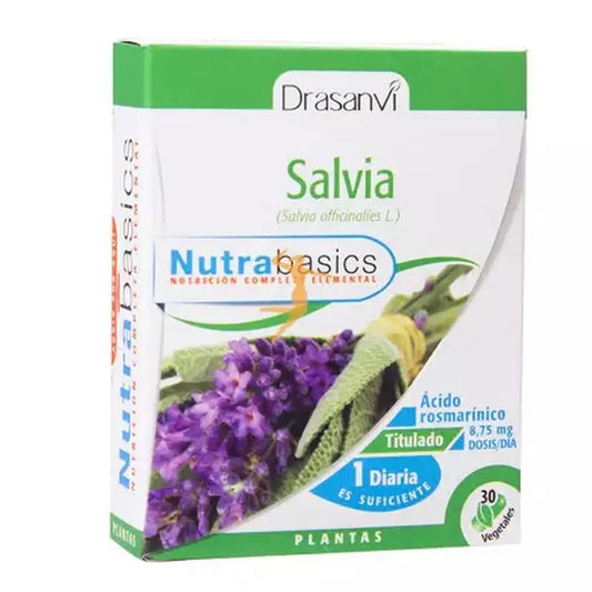 Drasanvi Salvia Nutrabasicos , 30 pearls