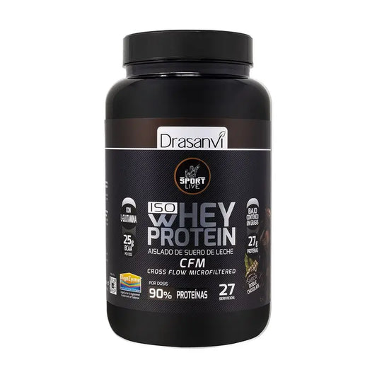 Drasanvi Sport Live Whey Protein Double Chocolate Isolate , 800 grammes