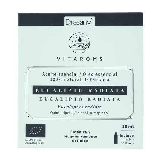 Drasanvi Vitaroms Essential Oil Eucalyptus Radiata Bio , 10 ml