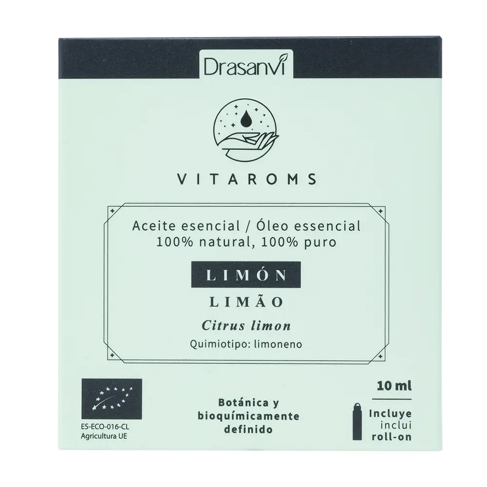 Drasanvi Vitaroms Citron Huile Essentielle Bio , 10 ml