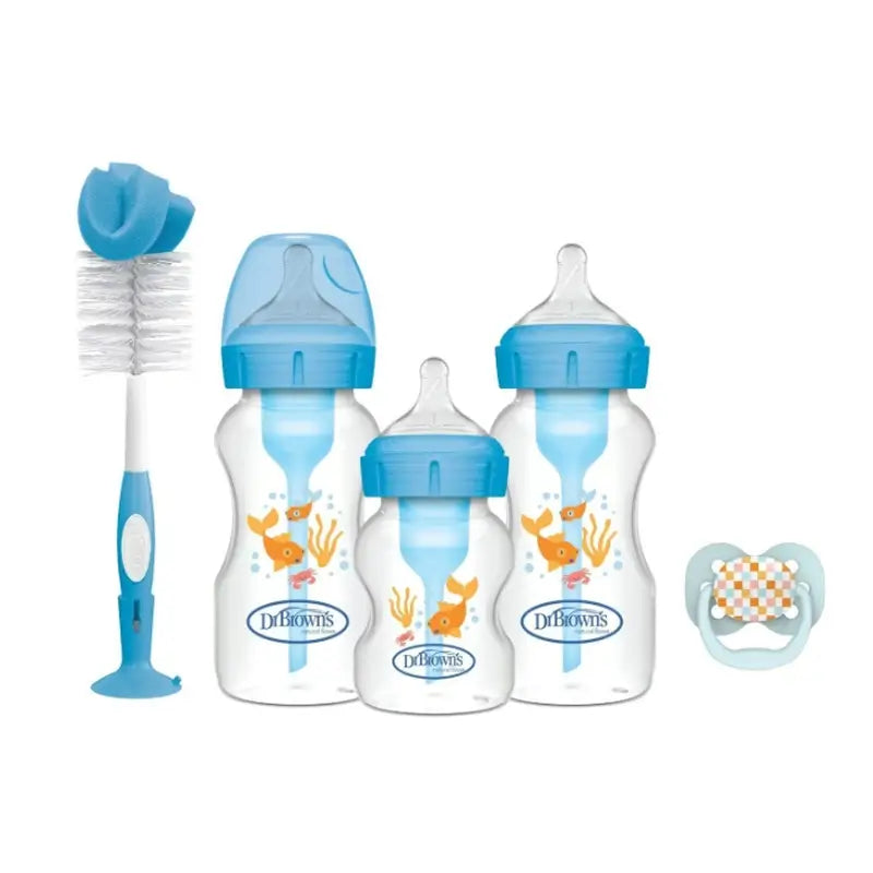Brown's Blue Wide Mouth Options+ Gift Pack