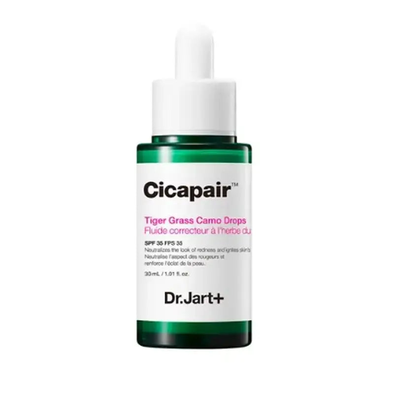 Dr.Jart+ Cicapair Tiger Grass Redness Serum With Protection SPF35 Camo Drops, 30 ml