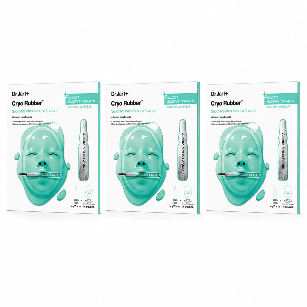 Jart+ Dr. Jart+ Cryo Rubber Soothing Mask , pack 3