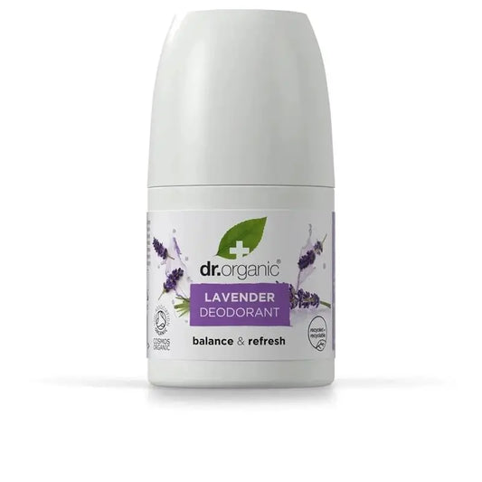 Déodorant apaisant à la lavande Dr. Organic, 50 ml