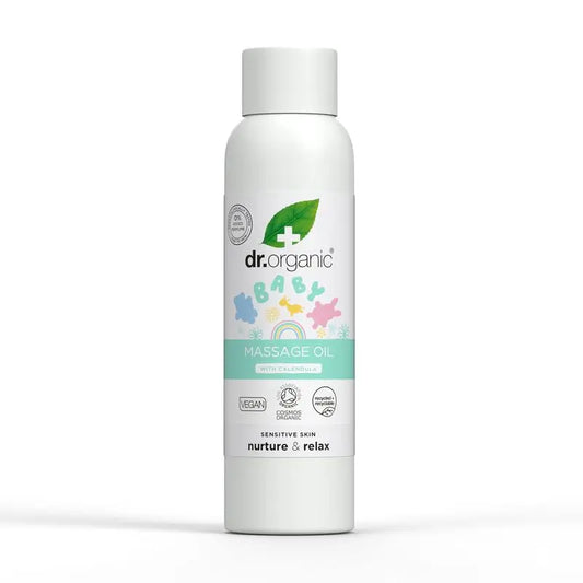 Dr. Organic Mum & Baby Baby Massage Oil Nourrit, alimente, apaise, soigne, calme, 150 ml