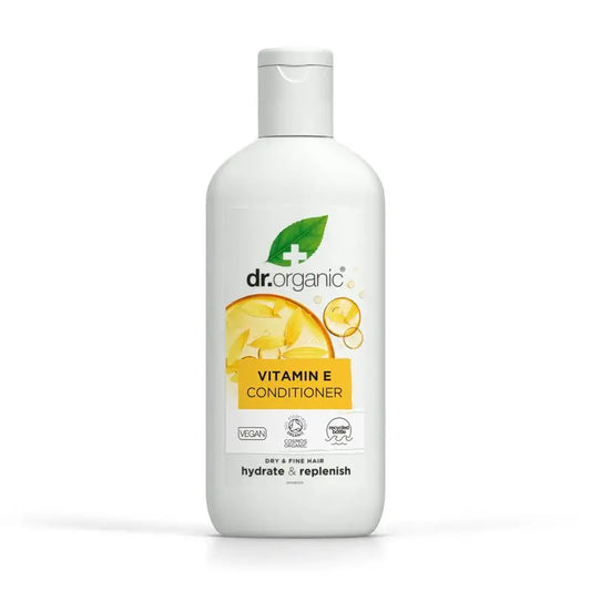 Dr. Organic Vitamin E Conditioner Conditionneur pour cheveux fins, 265