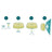 Porte shampoing gel solide Dr.Tree Magnet Solids Holder
