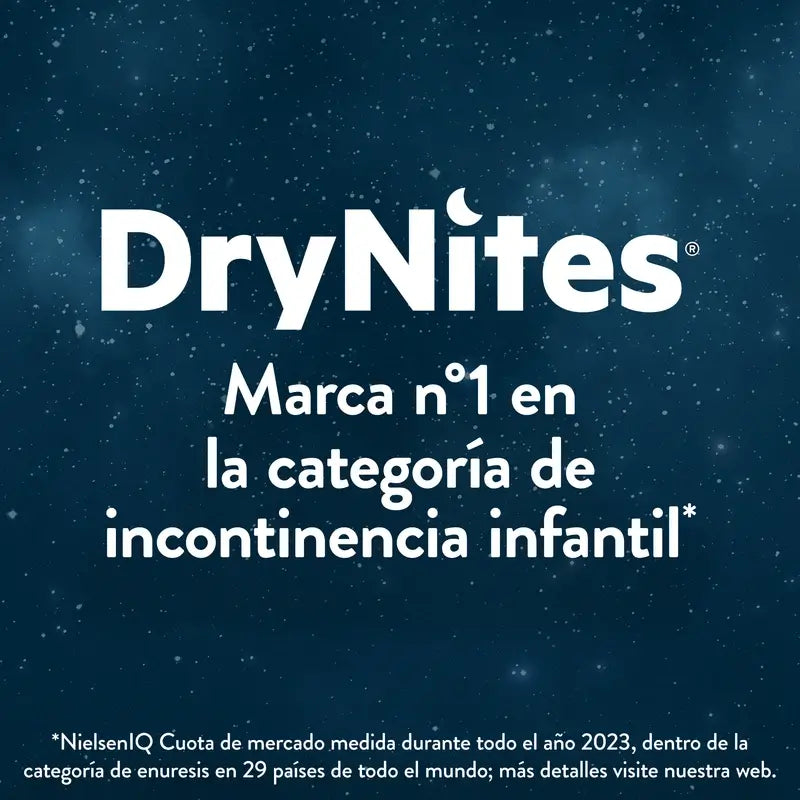 Drynites Taille 4-7 Couches de nuit pour filles, 16 pcs.