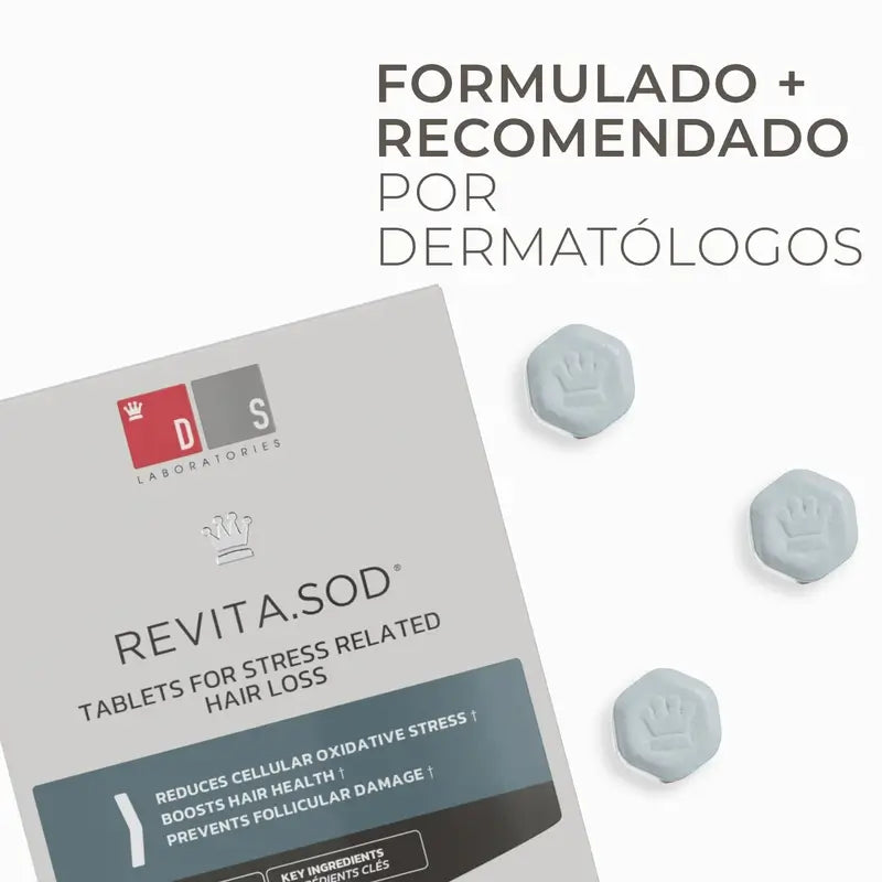 Ds Laboratories Revita Sod Comprimés anti-chute, 30 pcs