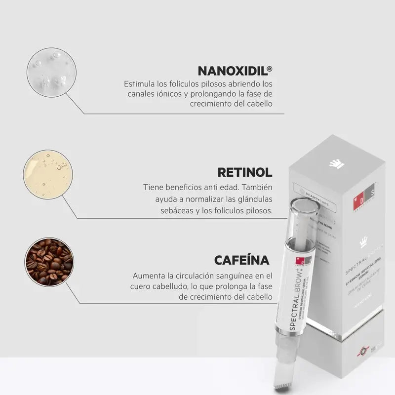 Ds Laboratoires Spectral Brow Sérum revitalisant pour les sourcils, 4 ml