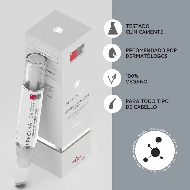 Ds Laboratoires Spectral Brow Sérum revitalisant pour les sourcils, 4 ml