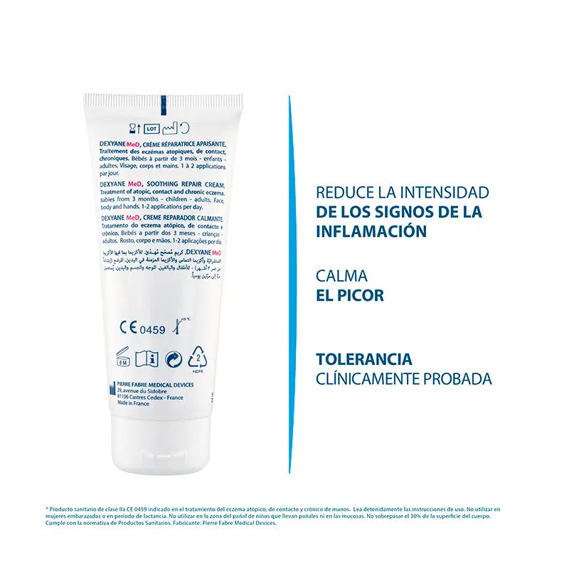 Ducray Dexyane Med Crème Réparatrice Apaisante 100 ml