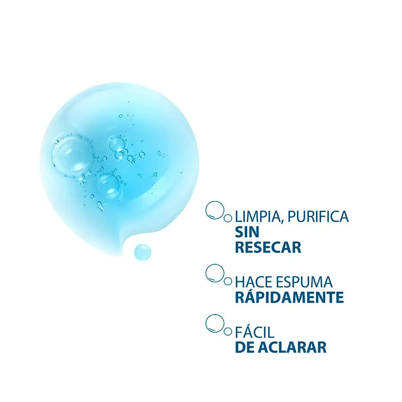 Ducray Keracnyl Gel nettoyant 400 ml