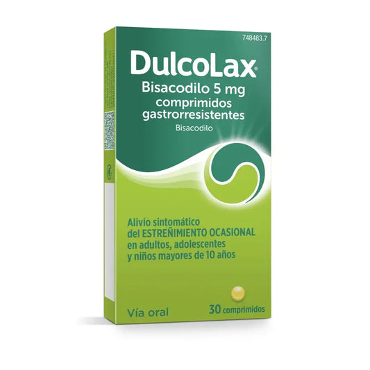 Dulcolax Bisacodyl 5 mg 30 Comprimés
