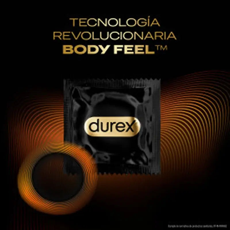 Durex Total Connection Ultra Thin Plus Préservatifs sans latex Technologie Body Feel, 10 Préservatifs