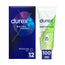 Durex Extra Safe 12 pcs + Lubrifiants Naturals (Vert) 100 ml