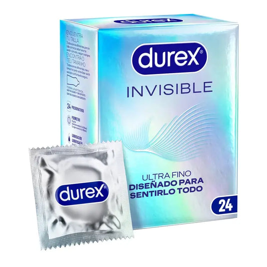 Durex Invisible, 24 préservatifs