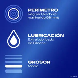 Durex Natural Plus Préservatifs 6 pièces