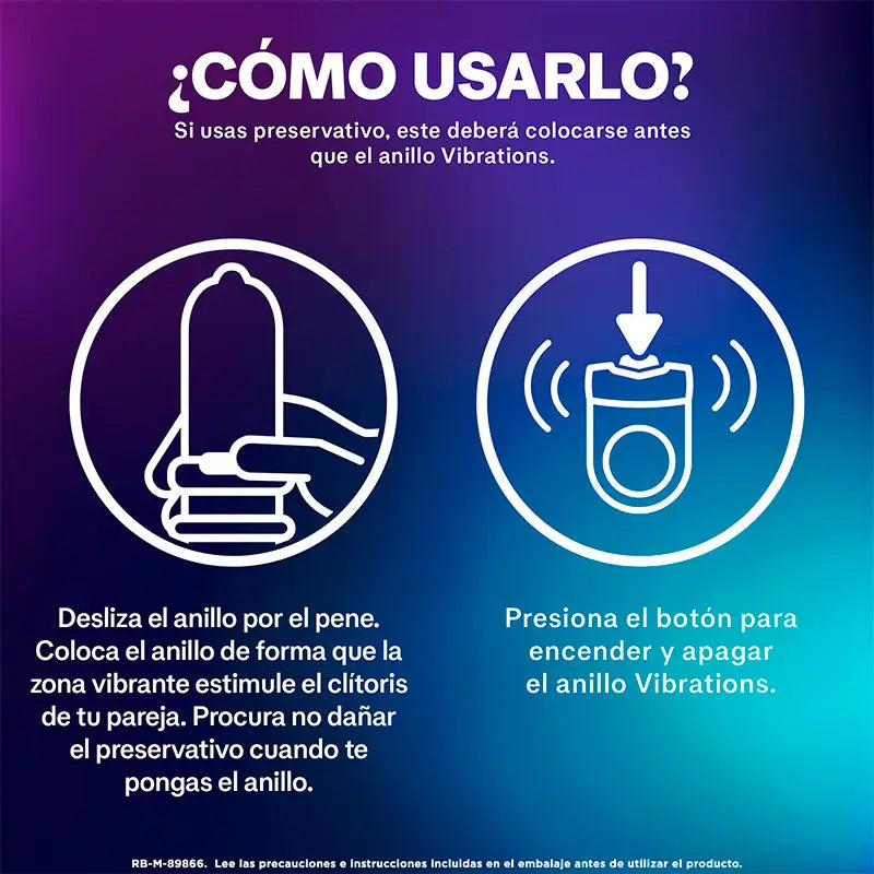 Durex Pack Gel Intense Orgasmic + Anneau Vibrant Intense Orgasmic Vibrations