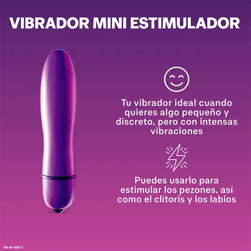 Durex Vibrator Mini Intense Orgasmic Pure Pleasure, gode clitoridien pour femmes