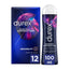 Durex Perfect Connection Paquet de 12 préservatifs + Lubrifiant 100 ml