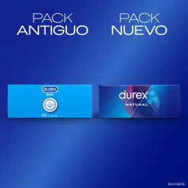 Préservatifs Durex Natural, pour le confort et la sécurité, 144 préservatifs