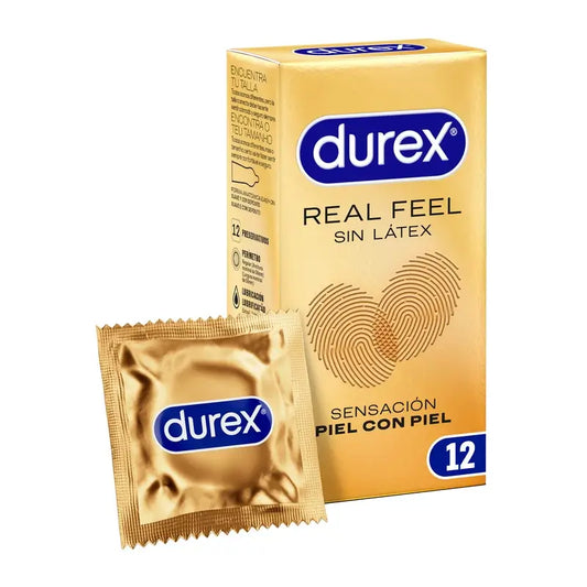 Durex Real Feel Condoms 12 pieces