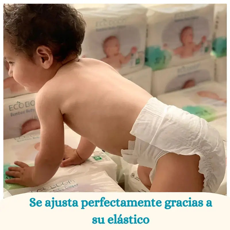 Couche en bambou Eco Boom Pure S 2, 36 pcs.