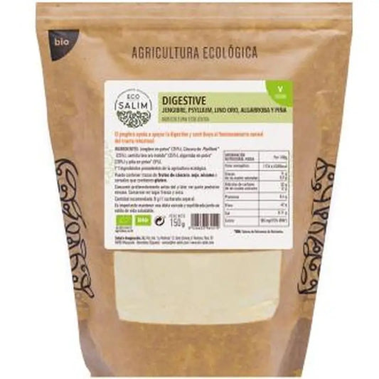 Eco Salim Digestive Ginger-Psyllium-Carob 150Gr. Bio