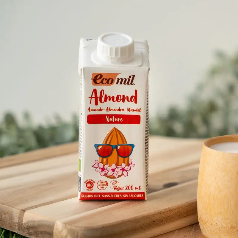 Ecomil Amande Nature Bio 200 ml, 200 ml