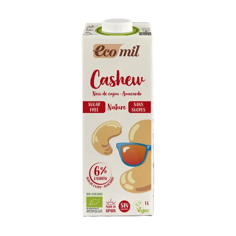 Ecomil Noix de Cajou Nature Bio, 1 l
