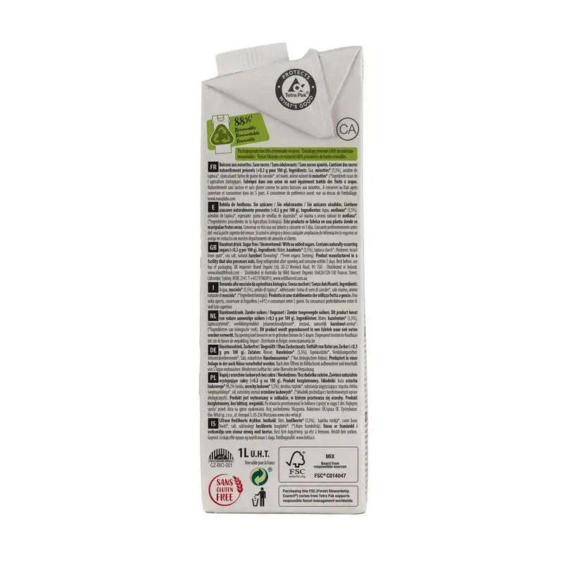 Ecomil Noisette Nature, 1 l