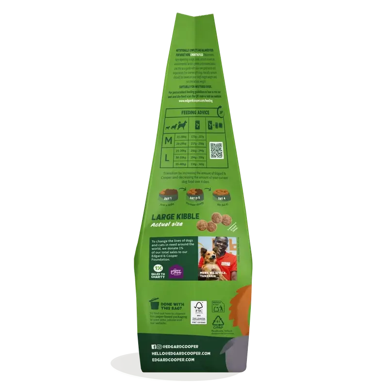 Edgard & Cooper Adult Large Dog Food With Fresh Lamb, 12 kg
