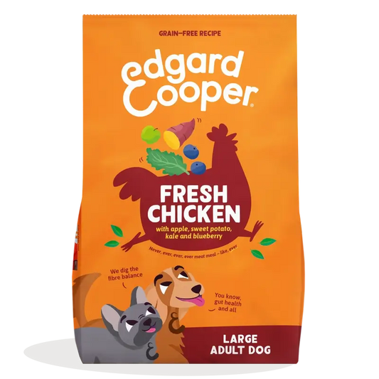 Edgard & Cooper Pour Grands Chiens Adultes Avec Poulet Frais , 12 kg