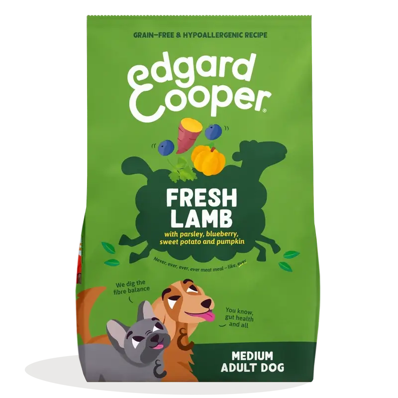 Edgard & Cooper Adult Medium Dog Food With Fresh Lamb , 2.5 kg